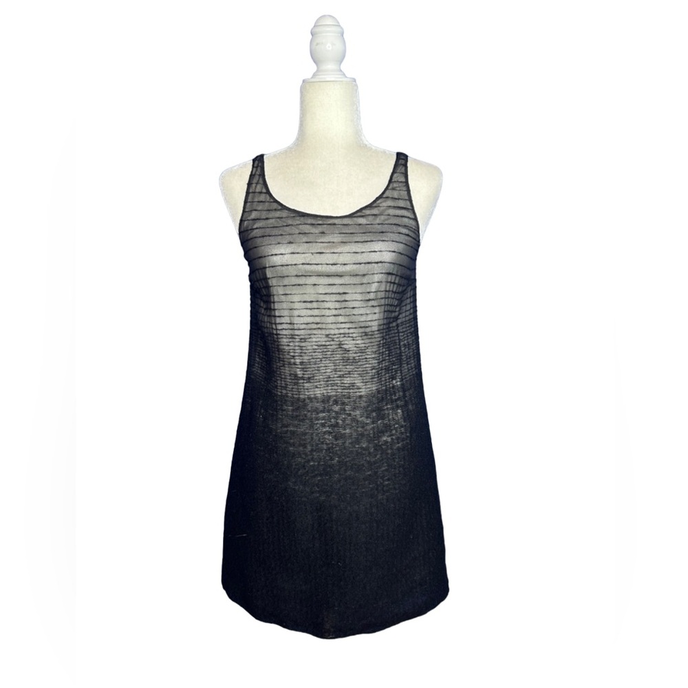 💜 NWT Max Studio Special Edition Black Ombré Sleeveless Dress (2)